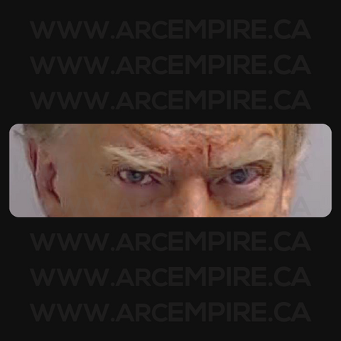 Trump’s Gaze Sticker | A Presidential Peep