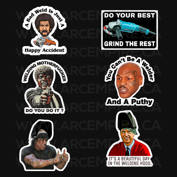 “Welding Legends” Sticker Bundle