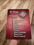 Aluminum Sign "10 Things that take zero talent"