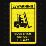 Caution Stickers - Choose Your Sticker