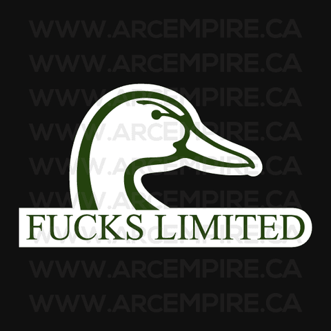 "Fucks Limited" Sticker