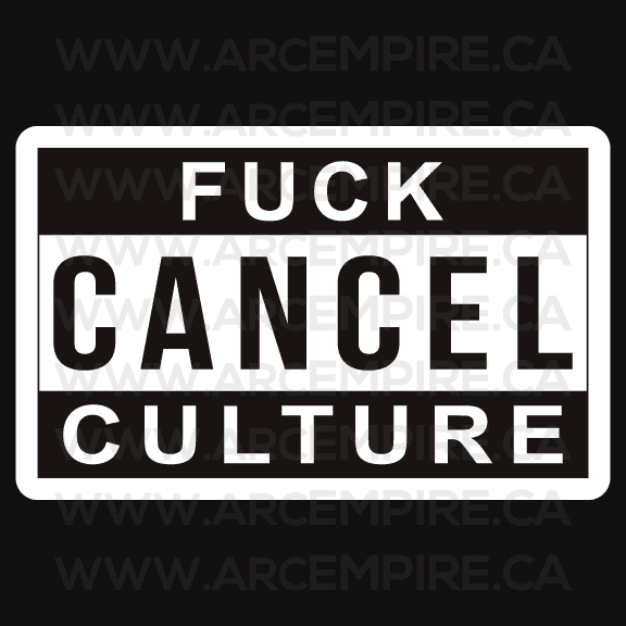 "Fuck Cancel Culture" Sticker