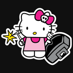 “Hello Welding Kitty” Sticker