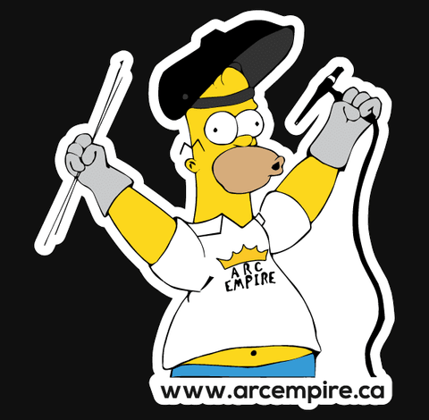 “Welding Homer” Sticker