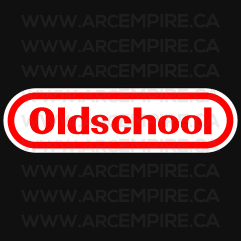 “Oldschool” Sticker