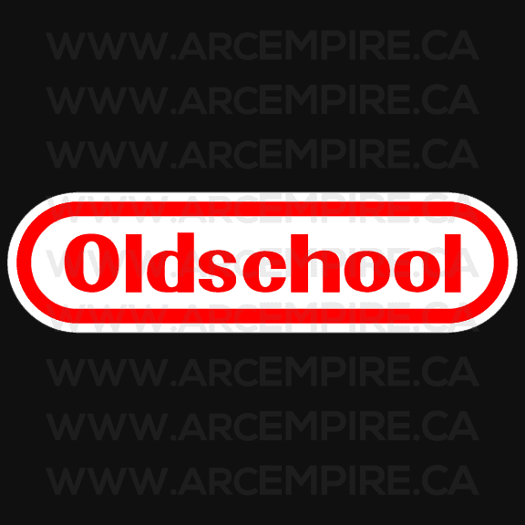 “Oldschool” Sticker