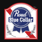 “Proud Blue Collar” Sticker