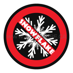 “No, Snowflake!” Sticker
