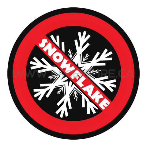 “No, Snowflake!” Sticker