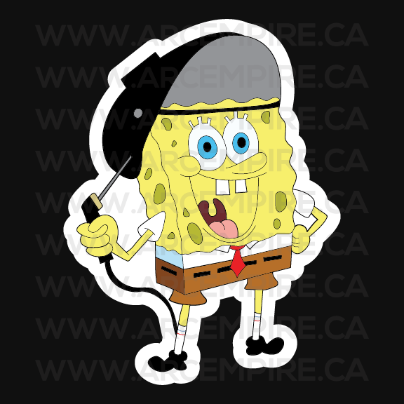 Welding Spongebob