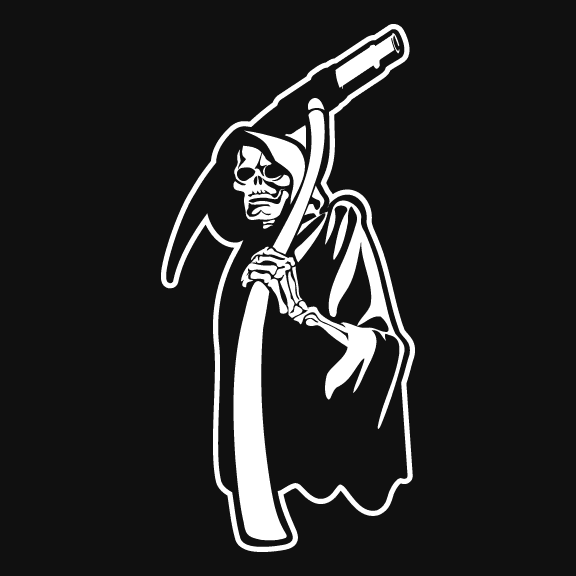 TIG Reaper (printed sticker)