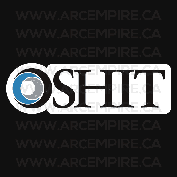 “OSHA? OSHIT!” Sticker