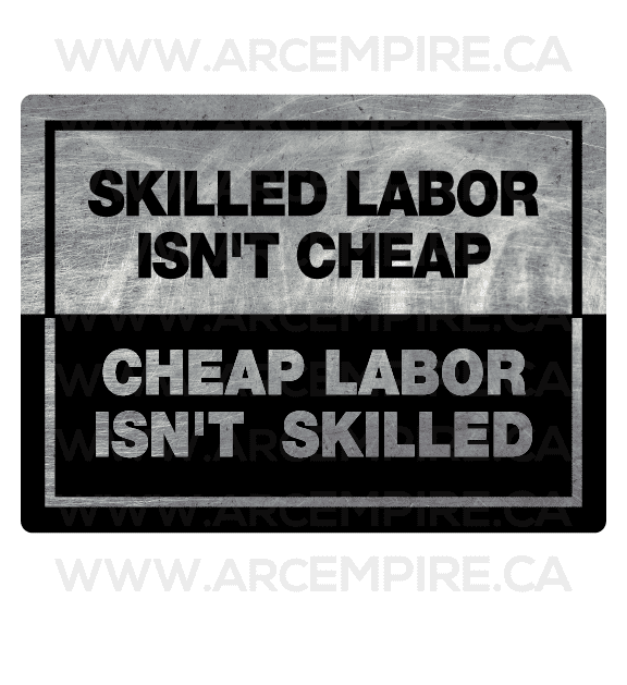 "Skilled Labor" Sticker